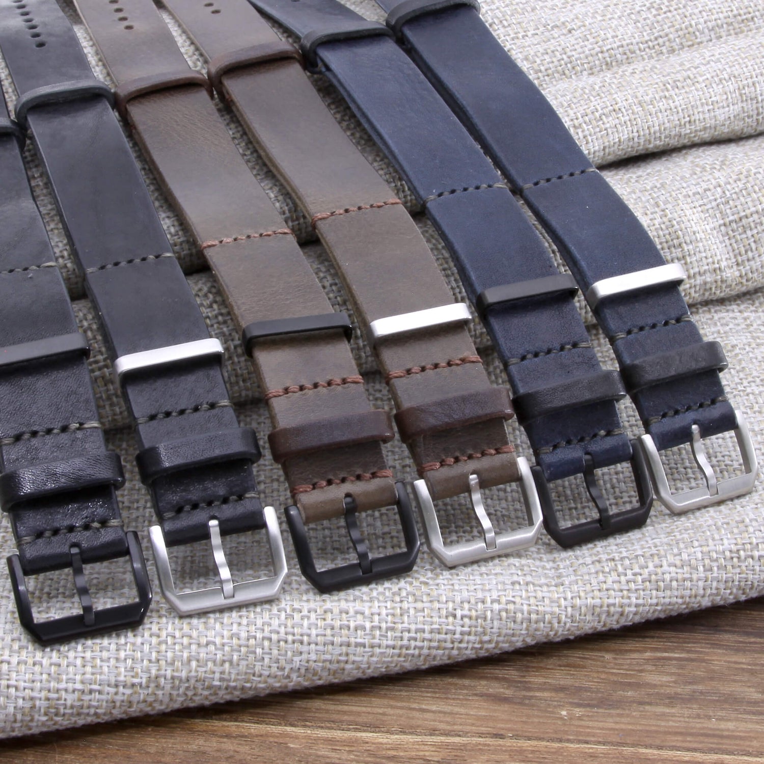 NAT2 Leather Watch Strap | Cozy Handmade