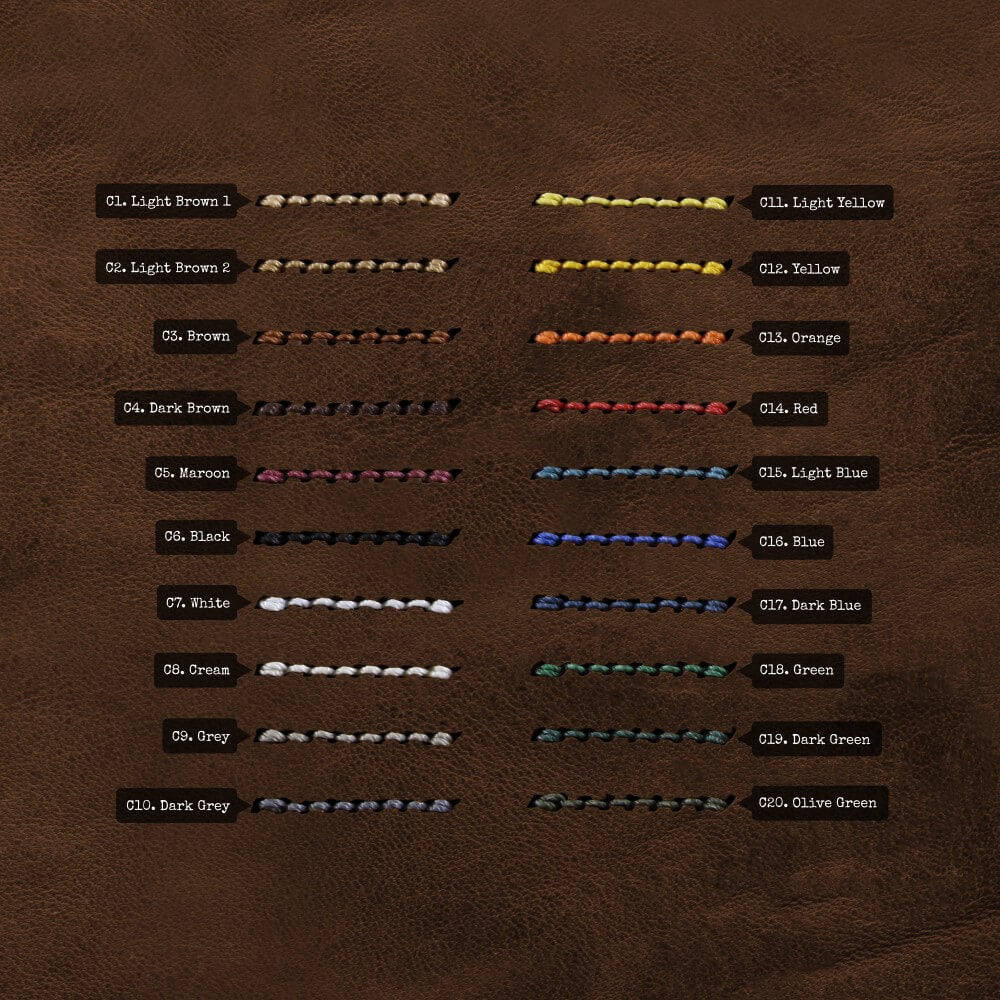 Leather Bund Pad, Style II Vintage 402