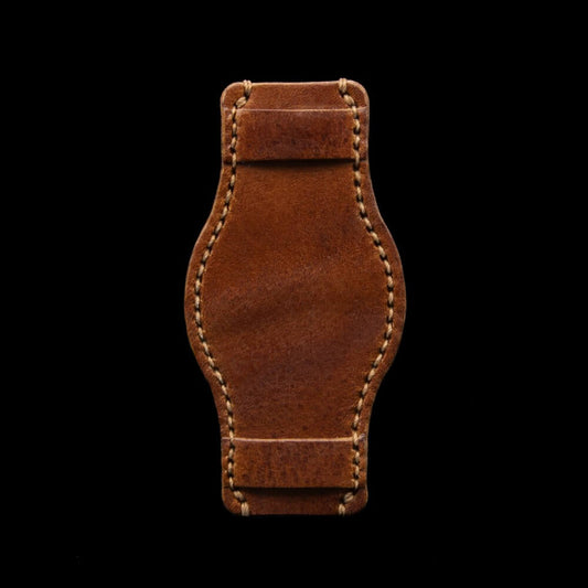 Leather Bund Pad, Vintage 403 Style II | Cozy Handmade