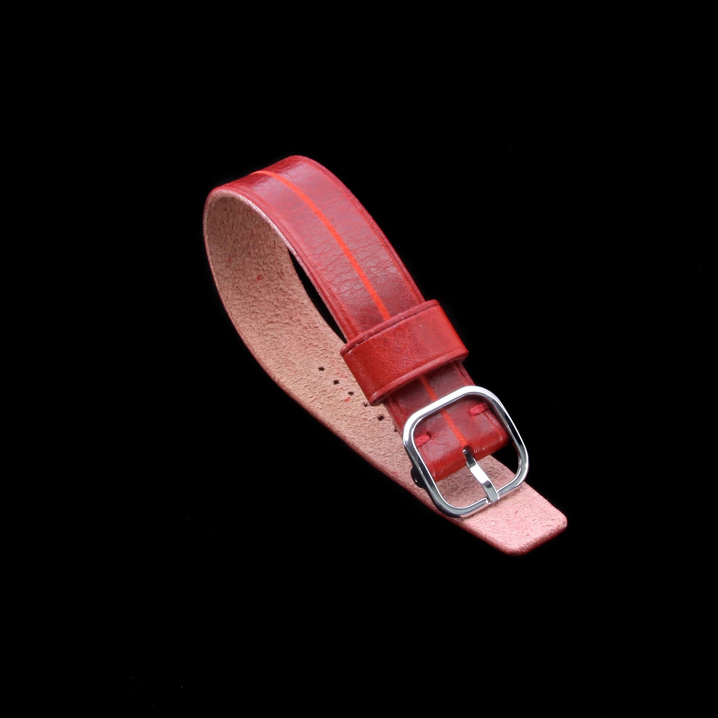 Premium Italian Vegetable-Tanned Leather Watch Strap by Cozy Handmade - Garrison Douglas 115 (Single Pass)