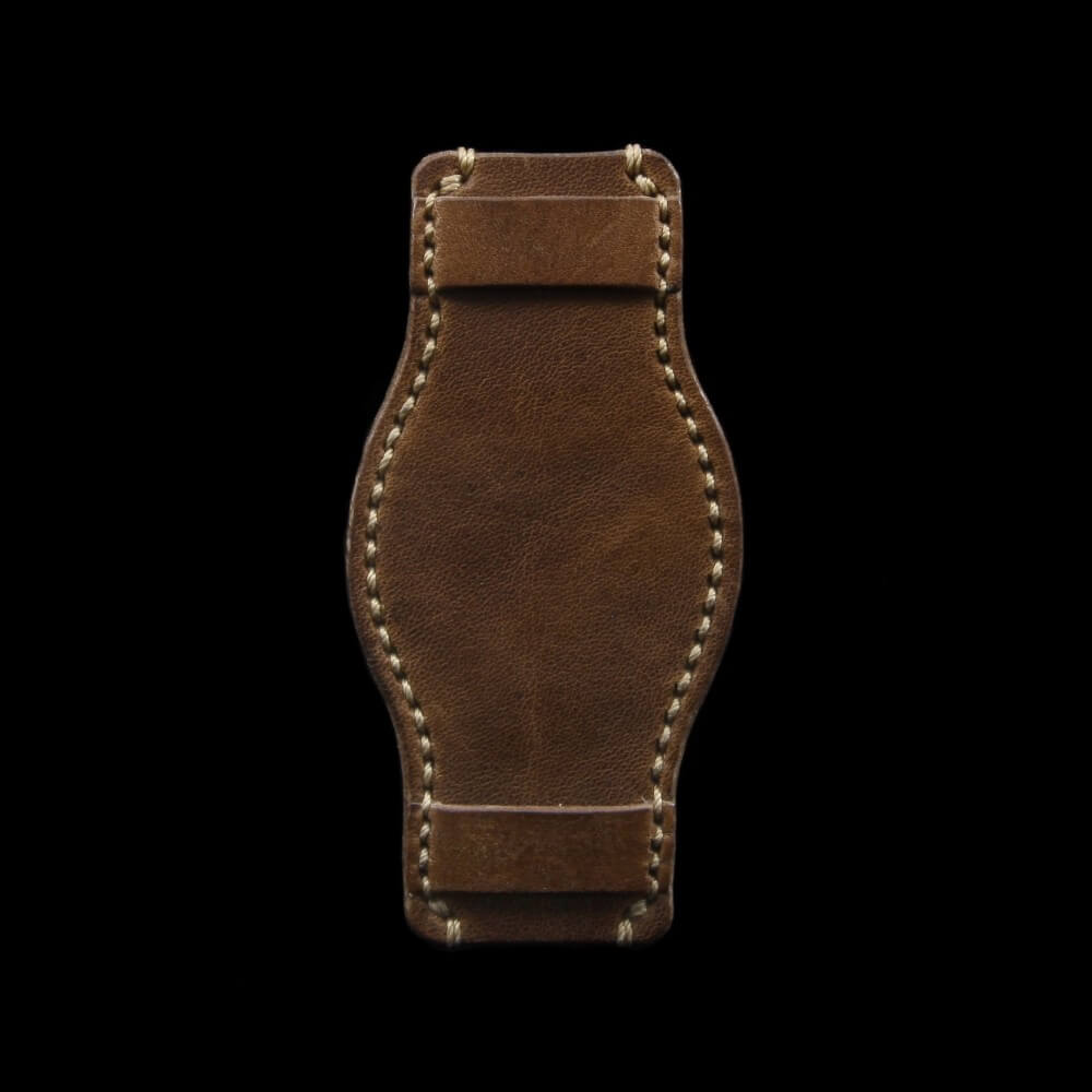 Vintage 402 Leather Bund Pad Style II, Italian Vegetable-Tanned Leather