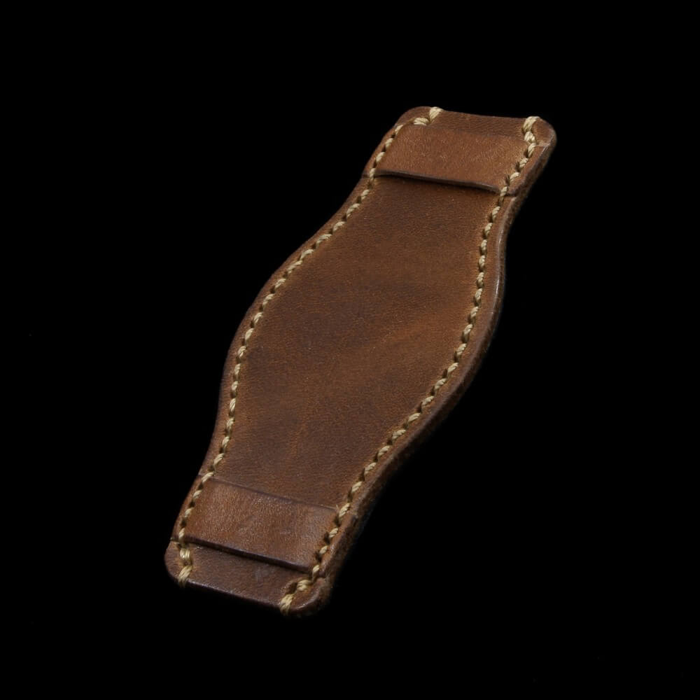 Vintage 402 Leather Bund Pad Style II, Italian Vegetable-Tanned Leather