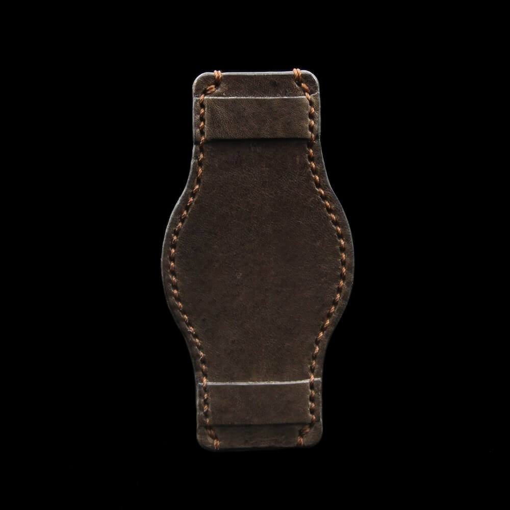 Leather Bund Pad, Vintage 404 Style II | Cozy Handmade