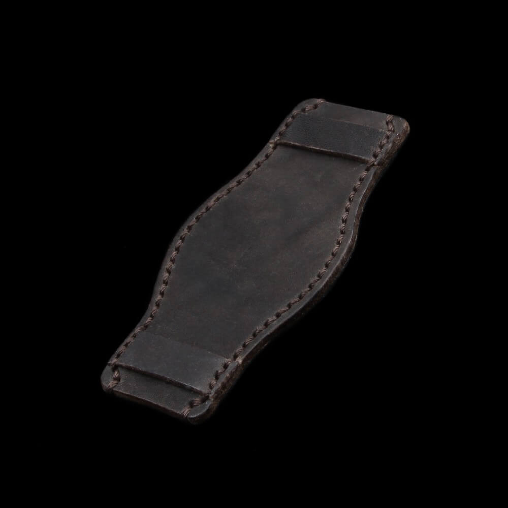 Vintage 406 Leather Bund Pad Style II, Italian Vegetable-Tanned Leather | Cozy Handmade