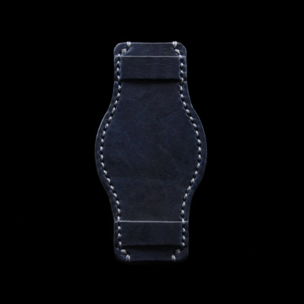 Vintage 407 Leather Bund Pad Style II, Italian Vegetable-Tanned Leather | Cozy Handmade