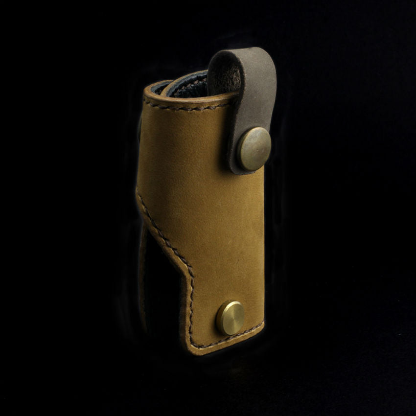 Tanned Nubuck Leather Key Holder