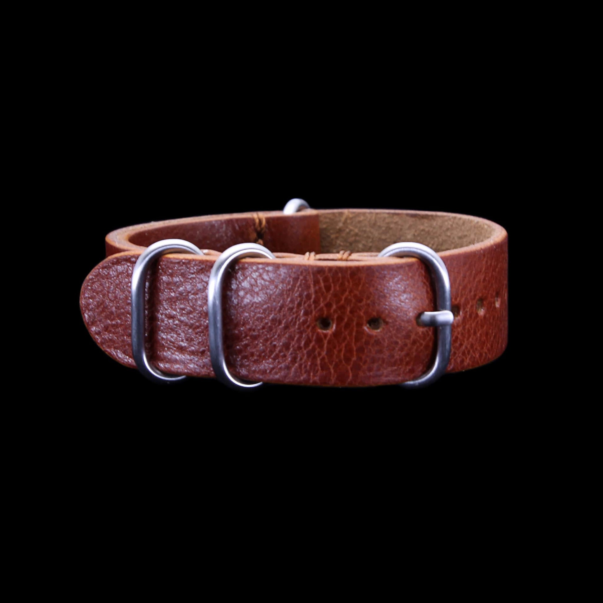 Leather Watch Strap, 4-Ring Maremma 503 | Full Grain Italian Veg Tanned | Cozy Handmade