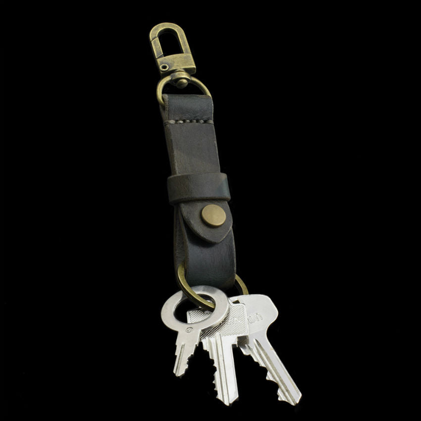 Military 107 Leather Key Fob