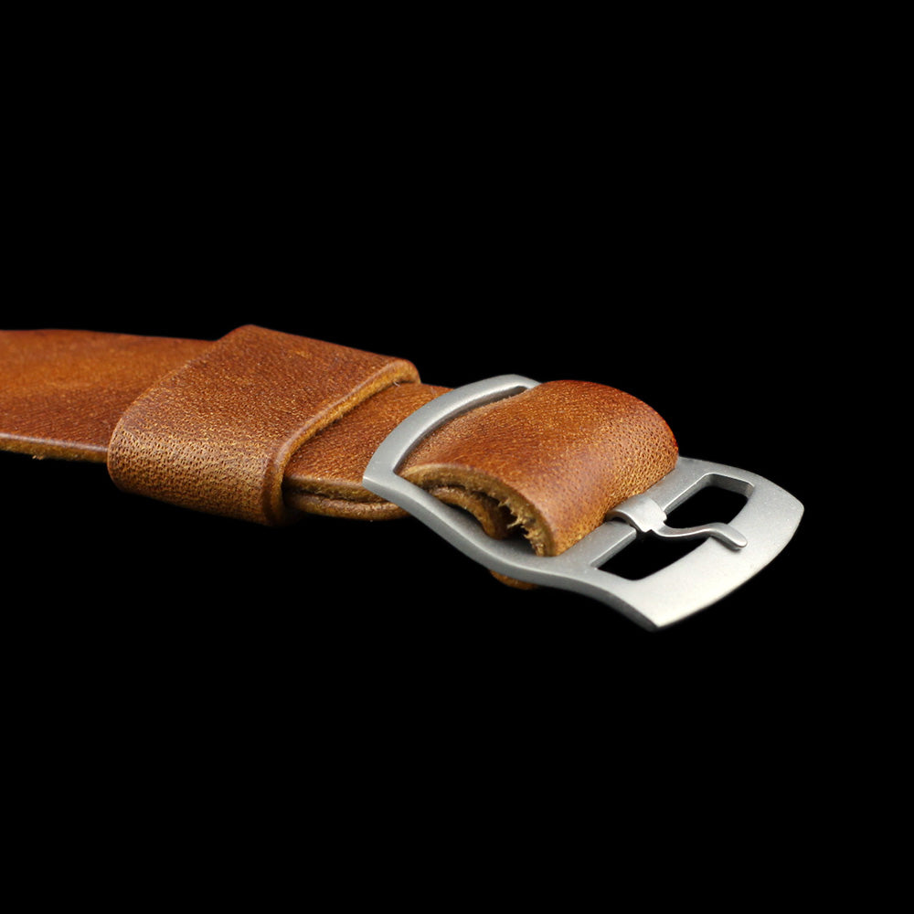 Adjustable One-Piece Leather Watch Strap, Vintage 403 | Cozy Handmade