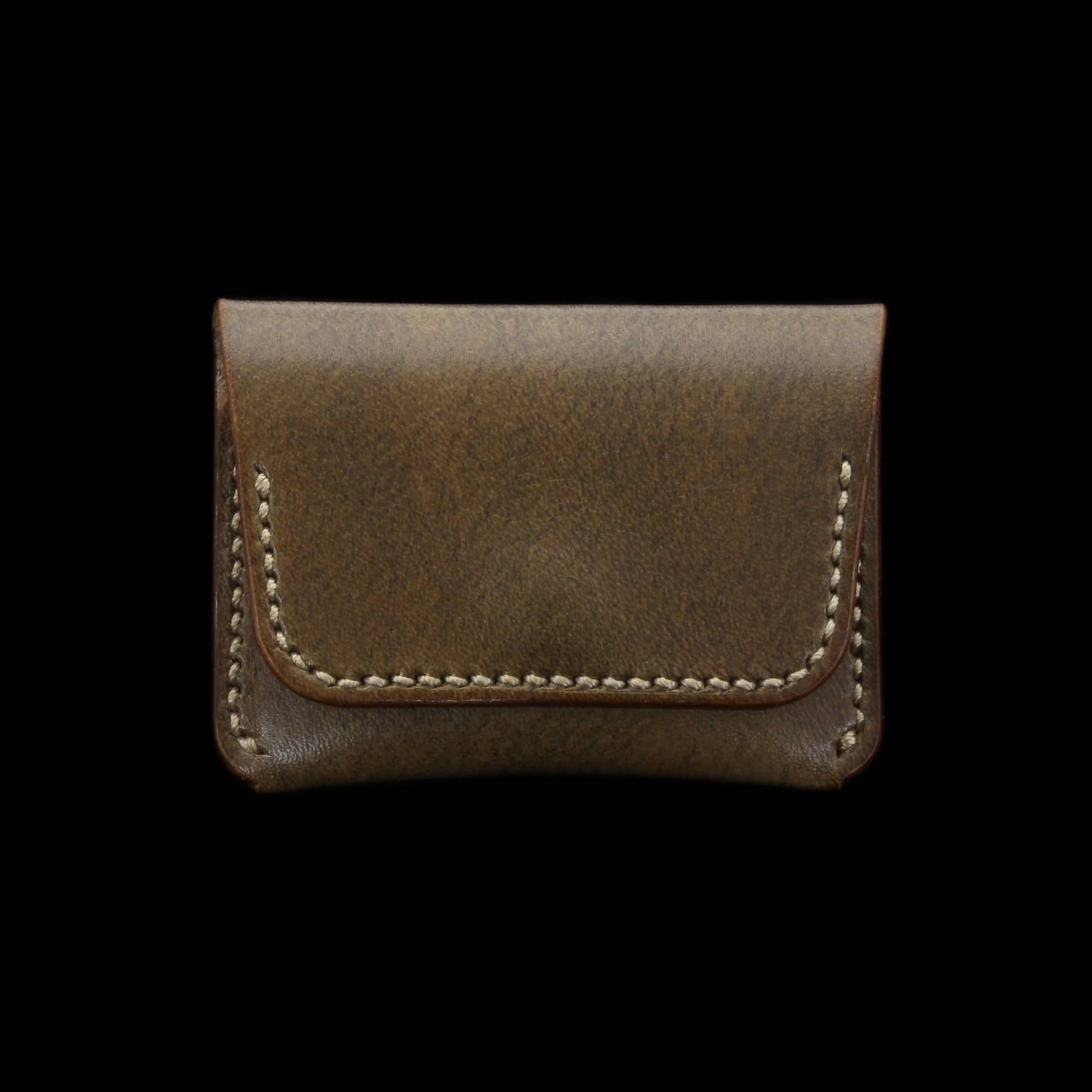 Leather Coin Purse, Sequoia 104 | Cozy Handmade