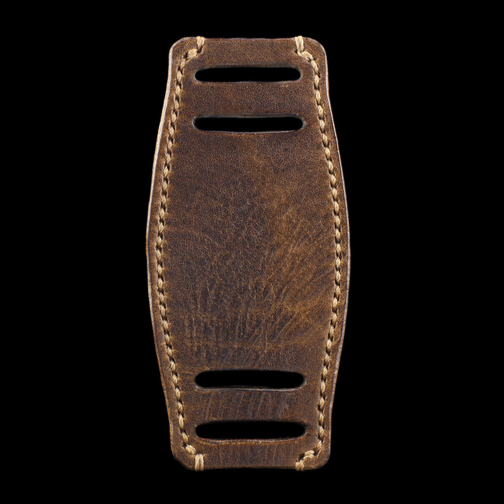 Vintage 402 Leather Watch Bund Pad, Italian Vegetable-Tanned Leather