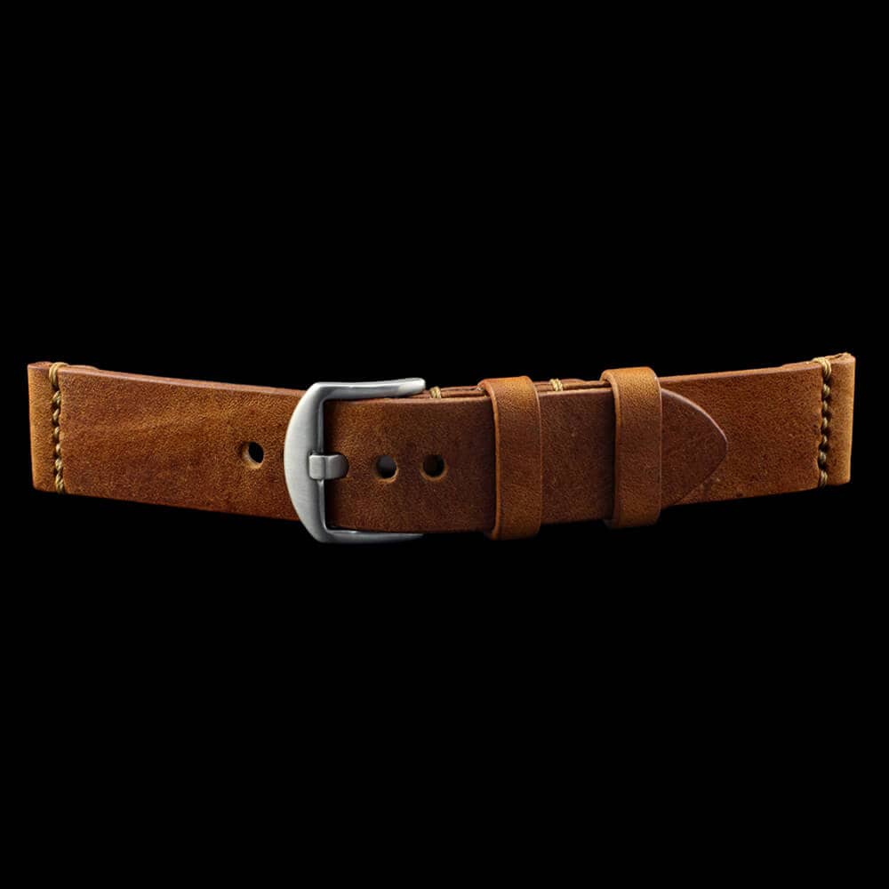 Leather Watch Strap, Vintage 403 | Minimalist Strap | Italian Veg Tanned | Cozy Handmade