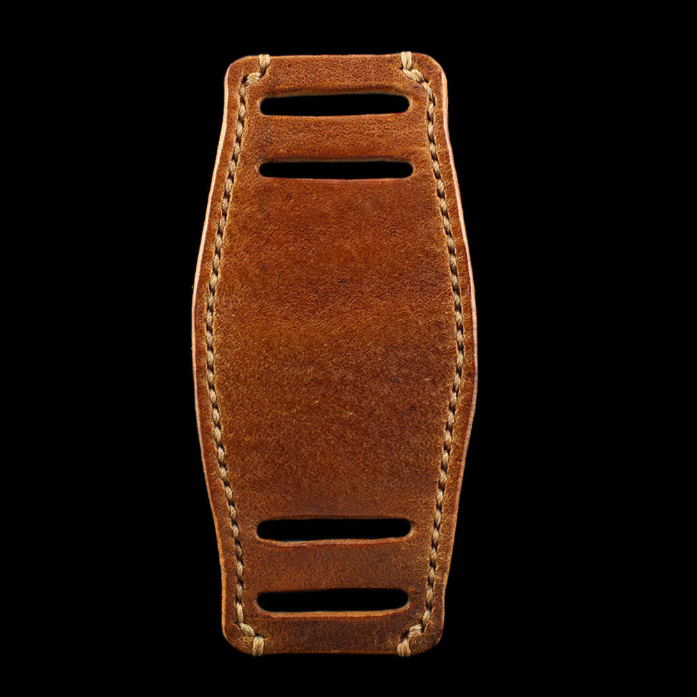 Leather Bund Pad, Vintage 403 | Cozy Handmade