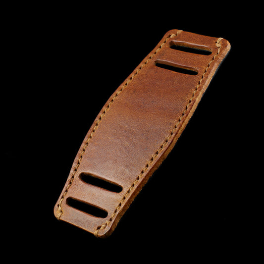 Leather Bund Pad, Vintage 403 | Cozy Handmade