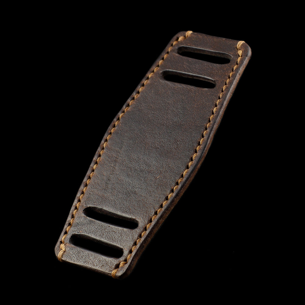 Leather Bund Pad, Vintage 405 | Cozy Handmade