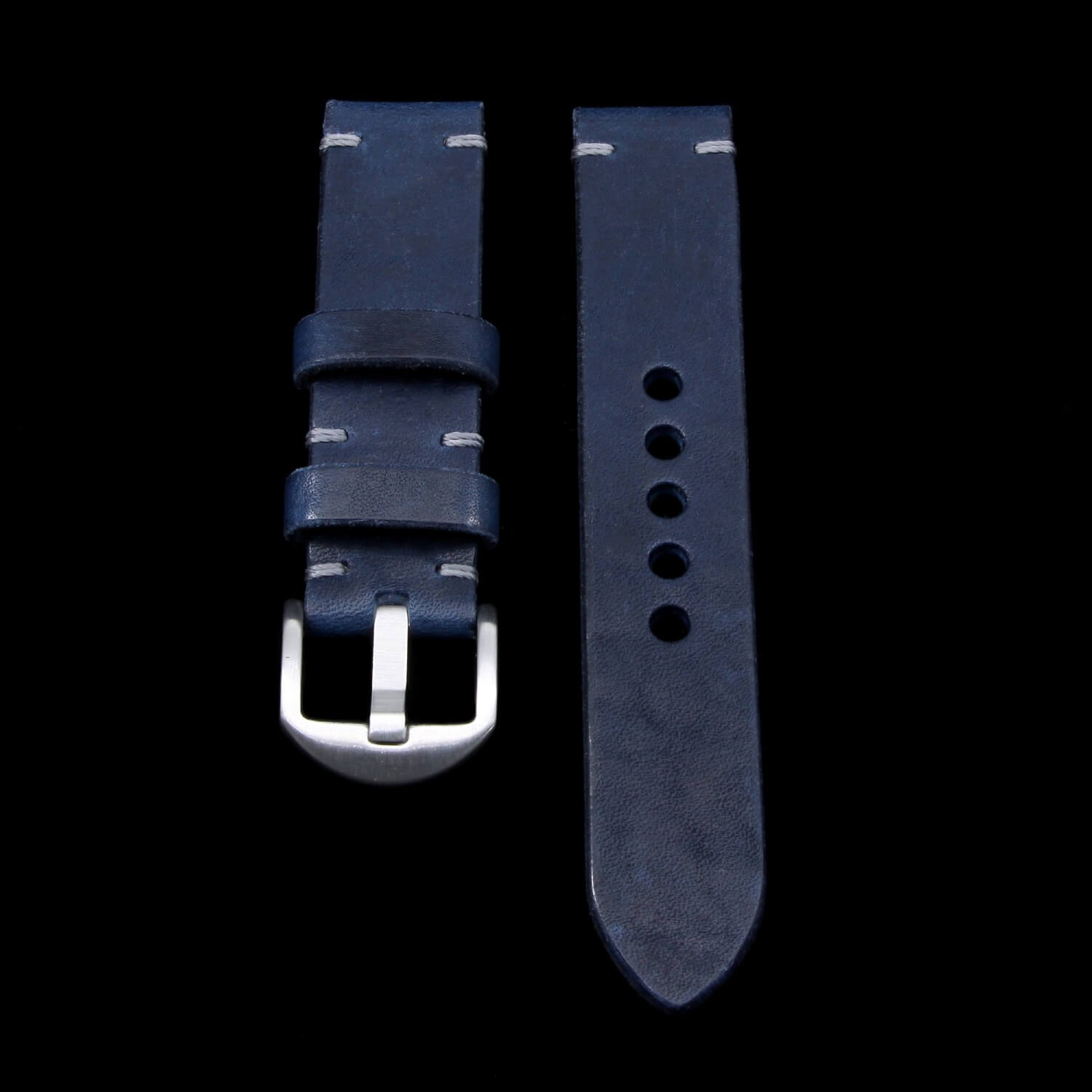 Leather Watch Strap, Vintage 407 | Italian Veg Tanned | Cozy Handmade