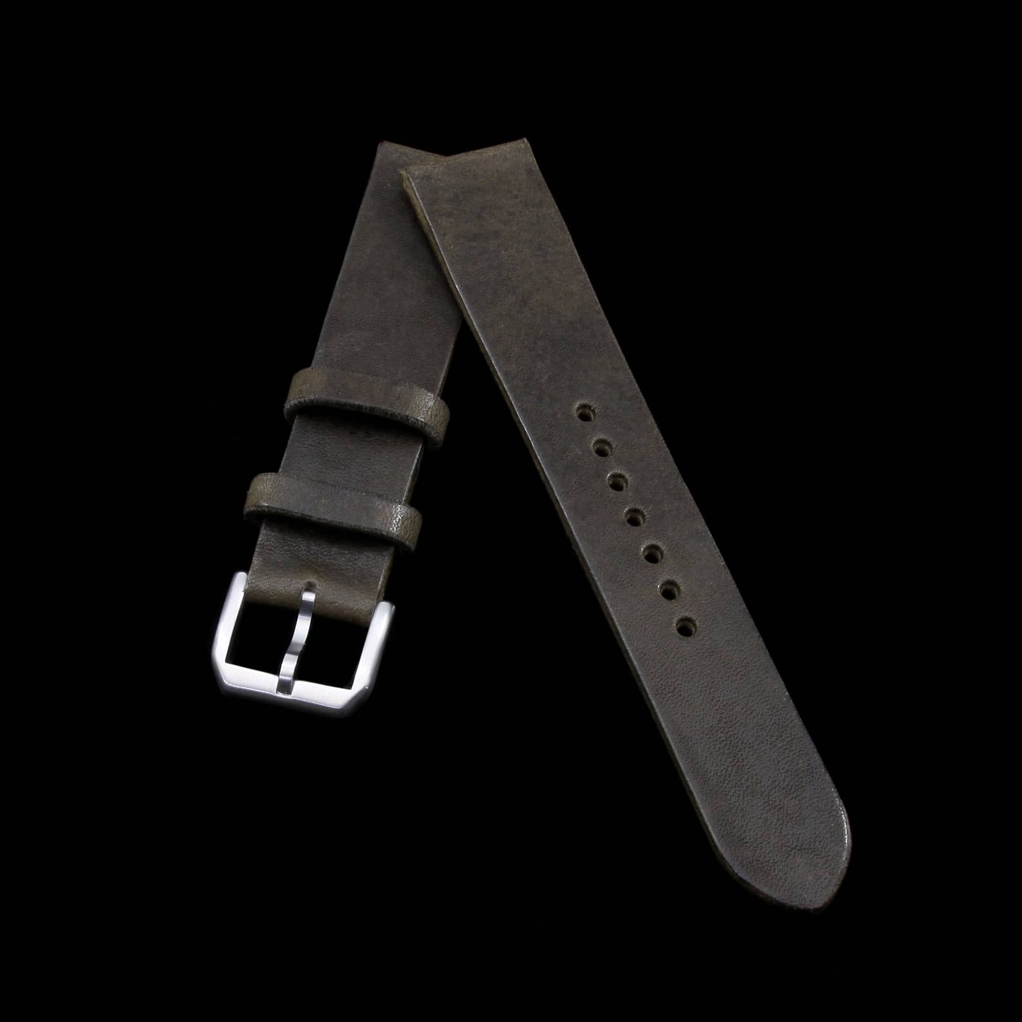 Leather Watch Strap, Vintage 408 | Stitch-less | Cozy Handmade